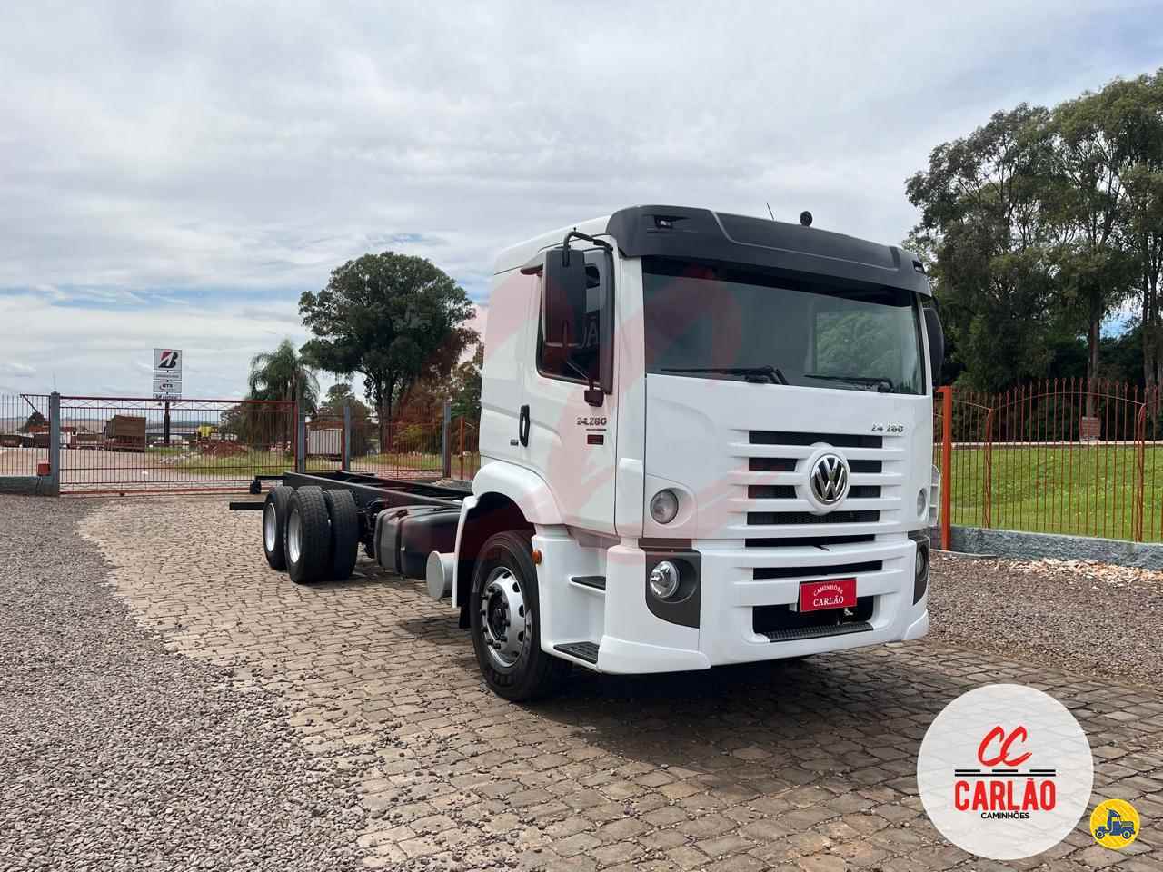 CAMINHAO VOLKSWAGEN VW 24280 Chassis Truck 6x2 Carlão Caminhões CARAZINHO RIO GRANDE DO SUL RS